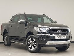 Black Used 2021 Ford Ranger Wildtrack Pickup | £18,498 (Good price)