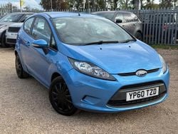 Blue Used 2010 Ford Fiesta Hatchback | £1,999 (Good price)