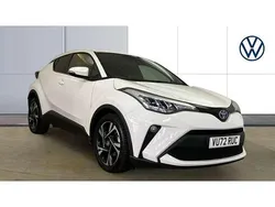 White Used 2022 Toyota C-HR Design SUV | £19,152 (Fair price)