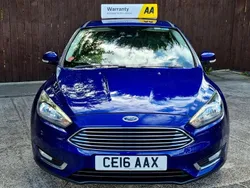 Blue Used 2016 Ford Focus Titanium Hatchback | £7,295 (Fair price)