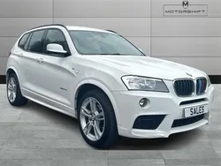White Used 2014 BMW X3 M Sport SUV | £12,449 (Fair price)