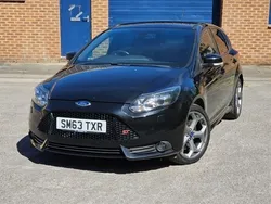 Black Used 2014 Ford Focus ST Hatchback | £9,800 (A bit pricey)