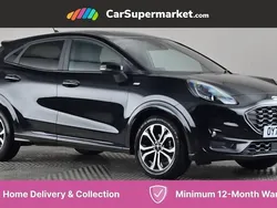 Black Used 2021 Ford Puma Gen-E ST-Line Hatchback | £15,997 (Fair price)