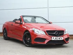 Fire opal Used 2014 Mercedes E250 AMG Cabriolet | £11,395 (Fair price)
