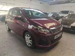 Mauve/purple Used 2017 Peugeot 108 Active Hatchback | £5,490 (Fair price)