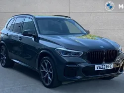 Grey Used 2022 BMW X5 M Sport SUV | £49,519 (Fair price)