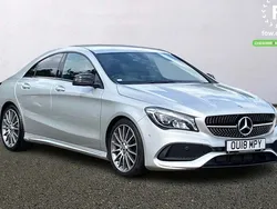 Silver Used 2018 Mercedes CLA180 Active Sedan | £16,499 (Fair price)