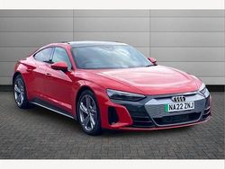 Red Used 2022 Audi e-tron GT quattro Comfort Sedan | £37,450 (Good price)