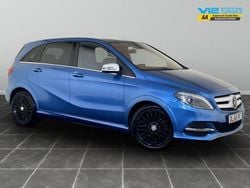 Blue Used 2016 Mercedes B250e Electric Art MPV | £7,195 (Good price)