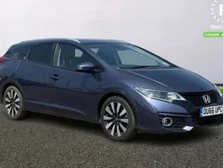 Blue Used 2015 Honda Civic SR Estate | £13,999 (Expensive)