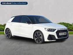 White Used 2025 Audi A1 Black Edition Hatchback | £25,250 (Expensive)