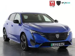 Blue Used 2023 Peugeot e-308 GTi Hatchback | £25,995 (Fair price)