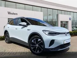 White New 2025 VW ID.4 Pro SUV | £34,499 (A bit pricey)