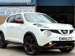 White Used 2017 Nissan Juke Tekna SUV | £5,295 (Fair price)