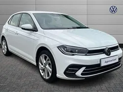 White Used 2024 VW Polo Style Hatchback | £18,425 (Fair price)