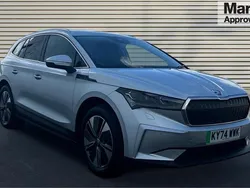 Silver Used 2024 Skoda Enyaq iV SUV | £29,490 (Fair price)