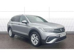 Silver Used 2022 VW Tiguan Allspace Life SUV | £22,077 (Fair price)