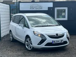 White Used 2014 Vauxhall Zafira Tourer SRi MPV | £3,995 (Fair price)