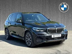 Black Used 2021 BMW X5 M Sport SUV | £35,799 (Good price)