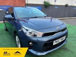 Blue Used 2017 Kia Rio Hatchback | £4,995 (Expensive)
