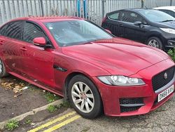 Red Used 2016 Jaguar XF R-Sport Sedan | £2,495