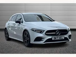 Digital white Used 2021 Mercedes A200 AMG Line Premium Hatchback | £24,295 (Expensive)