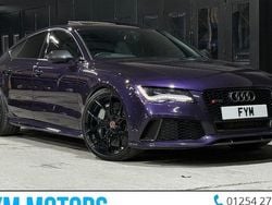 Purple Used 2014 Audi RS7 Sportback Advanced Hatchback | £31,995