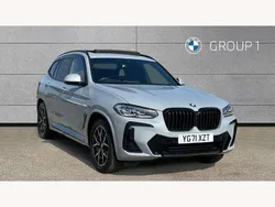 Grey Used 2021 BMW X3 M Sport SUV | £35,995 (Expensive)