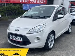 White Used 2015 Ford Ka Zetec Hatchback | £5,695 (Fair price)