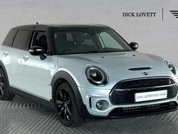 White silver Used 2021 Mini Cooper S Clubman Exclusive Estate | £21,255 (Fair price)