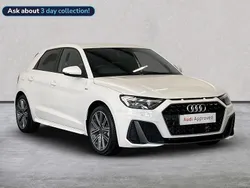 White New 2025 Audi A1 S-Line Hatchback | £23,999 (Good price)