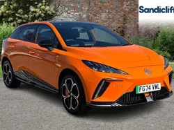 Orange Used 2023 MG MG4 EV Hatchback | £21,500 (Fair price)