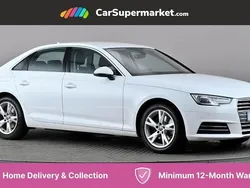 White Used 2017 Audi A4 Sport Sedan | £9,697 (Fair price)