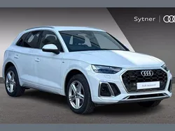 White Used 2021 Audi Q5 S-Line SUV | £27,000 (Good price)