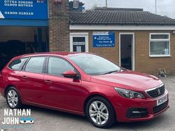 Red Used 2019 Peugeot 308 Active Estate | £5,895 (Fair price)