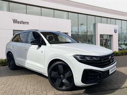 White New 2025 VW Touareg Black Edition SUV | £66,890