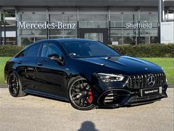 Black Used 2024 Mercedes CLA45 AMG Coupe | £54,785 (Expensive)
