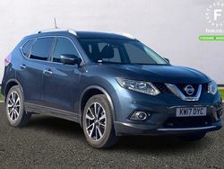 Blue Used 2017 Nissan X-Trail N-Vision SUV | £11,399 (Good price)