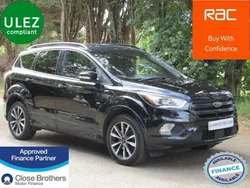 Black Used 2017 Ford Kuga ST-Line SUV | £8,495 (A bit pricey)