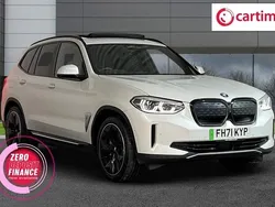White Used 2021 BMW iX3 Comfort Edition SUV | £24,395 (Fair price)
