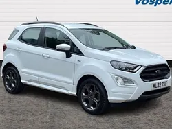 White Used 2022 Ford Ecosport ST-Line SUV | £13,450 (Fair price)