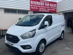 White Used 2022 Ford Transit Custom Limited Van | £15,995 (Fair price)