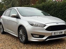 Silver Used 2017 Ford Focus ST-Line Hatchback | £7,495 (Good price)
