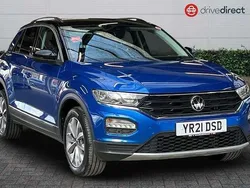 Blue Used 2021 VW T-Roc Design SUV | £15,350 (Fair price)