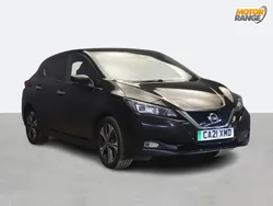 Black Used 2021 Nissan Leaf Tekna Hatchback | £8,295 (Fair price)