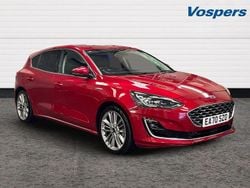 Red Used 2020 Ford Focus Vignale Hatchback | £13,700 (Fair price)