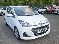 White Used 2019 Hyundai i10 SE Hatchback | £9,995 (A bit pricey)