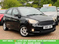Black Used 2018 Ford Ka Plus Zetec Hatchback | £5,000 (Fair price)