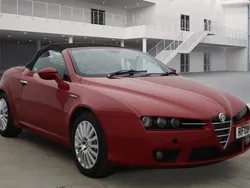 Red Used 2008 Alfa Romeo Spider Cabriolet | £2,599