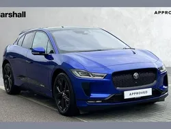 Metallic caesium blue Used 2021 Jaguar I-Pace SUV | £20,573 (Fair price)